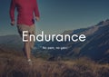 Endurance Strength Energize Stability Performance Concept Royalty Free Stock Photo