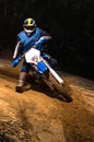 Enduro bike rider Royalty Free Stock Photo