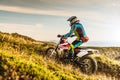 Enduro bike rider