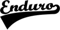 Enduro retro font