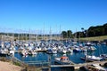 The River Axe harbour, Axmouth. Royalty Free Stock Photo