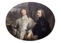 Endymion Porter and Anthony van Dyck by Van Dyck, 1633