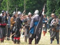 re-enactment British civil war Royalty Free Stock Photo