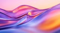 An energetic, colorful, rippling abstract background composed of textured, sheer fabric layers. Royalty Free Stock Photo