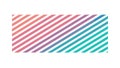 Energetic Diagonal Stripe Pattern with Vibrant Gradient, vector design Generative AI Royalty Free Stock Photo