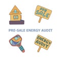 Energy audit similar 1 Royalty Free Stock Photo