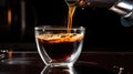 energy dark coffee drink americano