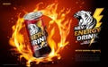 Energy drink ad