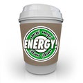 Energy Drink Coffee Caffeine Cup Beverage Power Strength
