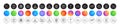 Energy drops, Floor lamp and Fingerprint line icons. For web app, printing. Round icon buttons. Vector