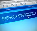 Energy efficiency concept. Royalty Free Stock Photo
