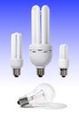 Energy Efficient Light Bulbs Royalty Free Stock Photo