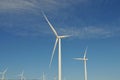 Energy Farm - Windmills in the California Desert Mountains