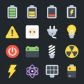 Energy Flat Icons