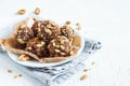 Energy granola bites Royalty Free Stock Photo