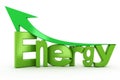 Energy growth Royalty Free Stock Photo