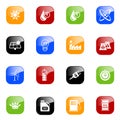 Energy icons - color series