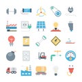 Energy and Power Vector Icons 7 Royalty Free Stock Photo