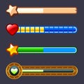 Energy progress game bar set