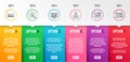 Energy, Resilience and Website statistics icons set. Analytics graph, Trade chart and Calendar graph signs. Vector