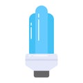 Energy saver light bulb vector design, easy to use and download Royalty Free Stock Photo