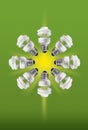 Energy saving compact fluorescent lamps