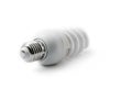 Energy saving fluorescent light bulb Royalty Free Stock Photo