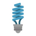 Energy saving lamp light bulb Royalty Free Stock Photo