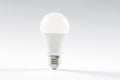 Energy saving lamp on white background Royalty Free Stock Photo