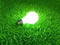 Energy saving light bulb Royalty Free Stock Photo