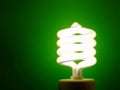 Energy-Saving Light Bulb Royalty Free Stock Photo