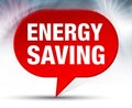 Energy Saving Red Bubble Background Royalty Free Stock Photo