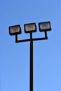 Street or Parking Lot Lighting Royalty Free Stock Photo