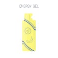 Energy sport gel packet icon