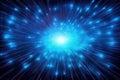Energy star galaxy abstract blue light design space background glowing background explosion universe burst Royalty Free Stock Photo