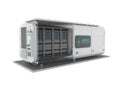 Energy storage system or battery container unit isolated