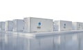 Energy storage systems or battery container units