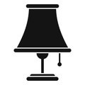 Energy tall lamp icon simple vector. Illuminate led Royalty Free Stock Photo