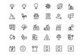 Energy Vector Line Icons 3