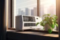 Energyefficient window air conditioners with remot