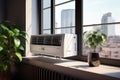 Energyefficient window air conditioners with remot