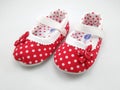 Enfant red polka dots baby shoes in Manila, Philippines