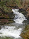 Robert H. Treman State Park in Enfield waterfall Royalty Free Stock Photo