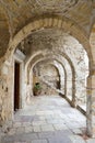 Enfilade in 13th century Byzantine church