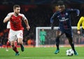 Shkodran Mustafi and Blaise Matuidi