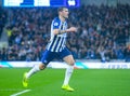 Pascal Gross of Brighton and Hove Albion celebrates goal