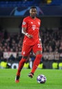 David Alaba of Bayern Munich