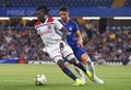 Bertrand Traore and Gary Cahill Royalty Free Stock Photo