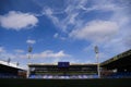 General view of Selhurst Park with beautiful sky above Royalty Free Stock Photo