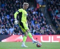 Kasper Schmeichel of Leicester City Royalty Free Stock Photo